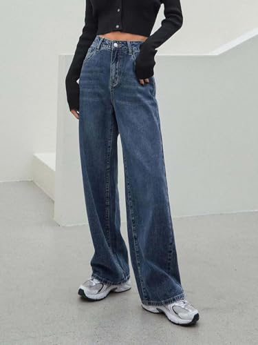 Image of KOTTY Slim Fit Straight Jeans - High Waist Mid Rise Design