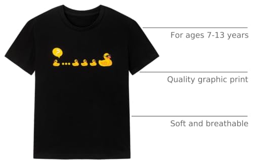 Image of Ainuno Boys Girls Shirts Funny Summer Short Sleeve Shirt Crewneck Graphic Tees