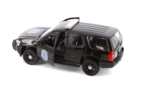 Modelo 2008 Chevy Tahoe Policía a Escala 1:24 miniatura 7