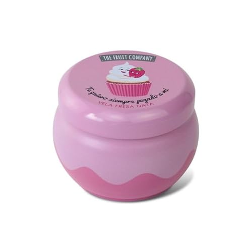 Bougie fraise crémeuse 40 h