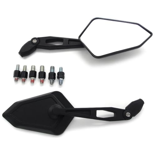 Espejos de moto MT09 FZ09 retrovisores laterales universales para motocicletas de 8mm 10mm