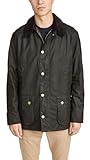Barbour Uomo Giacca Cerata Ashby, Olive, L