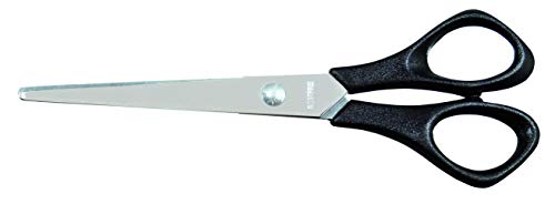 Kleiber 160 mm Edelstahl-Handarbeitsschere, schwarz