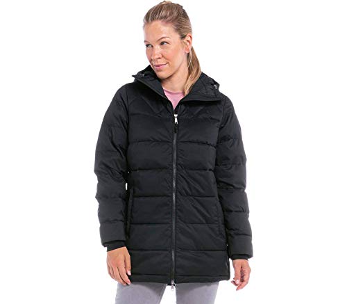 Schöffel Damen Insulated Parka Boston L, wasserabweisender, winddichter Parka, funktioneller und stylischer Wintermantel, black, 38