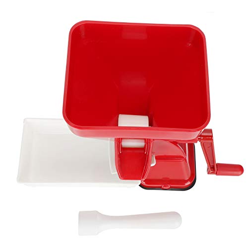 Foto von Manuelle Tomatenpresse, Handkurbel-Lebensmittelsieb, PP- und Edelstahl-Tomatensaucen-Maker Zur Herstellung von Salsa, Marinara, Apfelmus und Entsaften