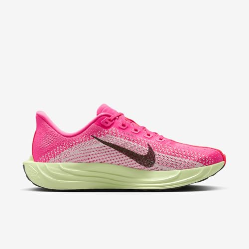Nike Pegasus Plus Women's Road Running Shoes (HV3032-600, Hyper Pink/Bright Crimson/Barely Volt/Sequoia)3