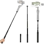 Extension Rod for Gimbal - YILIWIT 29 inch Adjustable Selfie Stick Compatible with Gimbal Stabilizer DJI Osmo Mobile 3 2/Feiyu/Zhiyun Smooth Q & 4 and All Gimbles with 1/4" Thread Handheld Pole