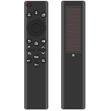 Controle remoto de voz solar de substituição BN59-01385A compatível com Samsung Frame Smart TV Neo QLED 4K 8K Ultra HD TVs 2021 2022 QN43Q60BAF QN75QN85BAF QN65QN85BAF QN55Q80BAF QN65Q80BAF QN50Q80BAF