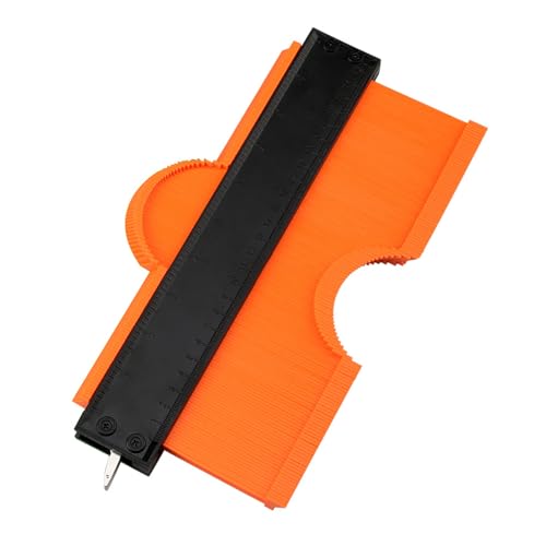 Wixovo Konturenlehre 25cm, Konturenlehre Groß, Konturenlehre mit Feststeller, Contour Gauge, Profi Konturmessgerät für Konturen und Ecken, Geschenk für Männer Papa