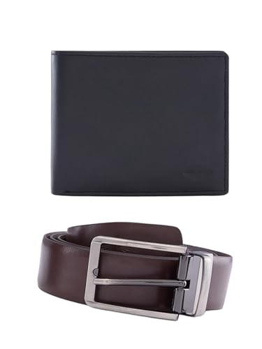 Image of Park Avenue Men's Reversible Belt & Wallet Combo Giftset