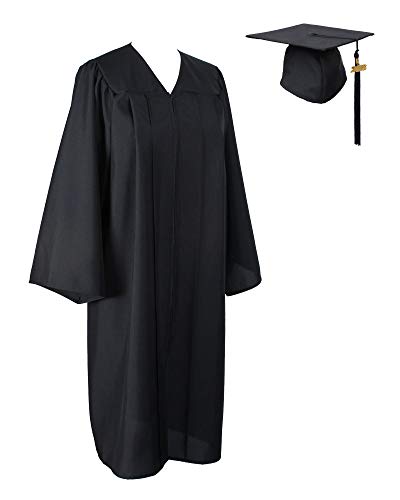 MyGradDay Unisex Matte Graduation Cap and Gown 2025 2026 Set Bulk with Tassel for College High School Graduates