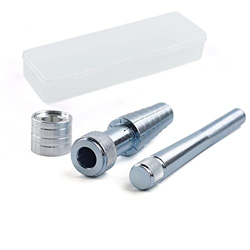 Hipogt Ring Stretcher Enlarger Expander Mandrel Wedding Band Sizer Jewelry Ring Sizing Tool #TOP6