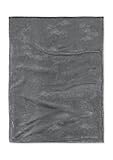 TOM TAILOR 0237798 Wohndecke Angorina-Fleece Microfaser Super Soft 1x 150x200 cm anthracite