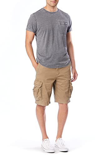 Unionbay Men's Survivor Belted Cargo Short-Reg And Big & Tall Sizes, Dugout, 38 #TOP1