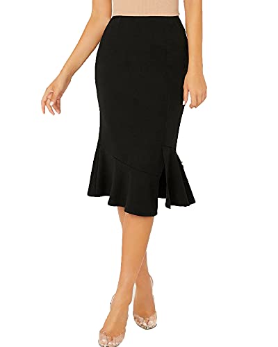 ADDYVERO black cotton skirt – image 2
