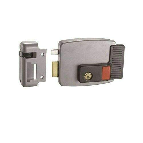 ELETTROSERRATURA SERRATURA CISA SX 035 SINISTRA ELETTRICA CANCELLI CON PULSANTE