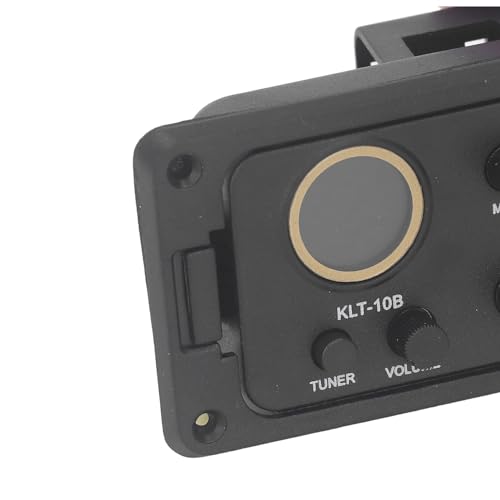 Guitare Acoustique 4 Bandes EQ ÉGALISEUR PRÉAMPLIFICATEUR Pickup Tuner PIEZO avec ÉCRAN D'AFFICHAGE LCD pour Un CONTRÔLE DE TONALITÉ AMÉLIORÉ