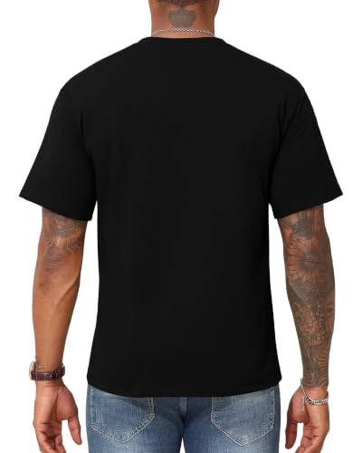 Men's Gothic Graphic T Shirt Vintage Halloween Casual Tee - image 3