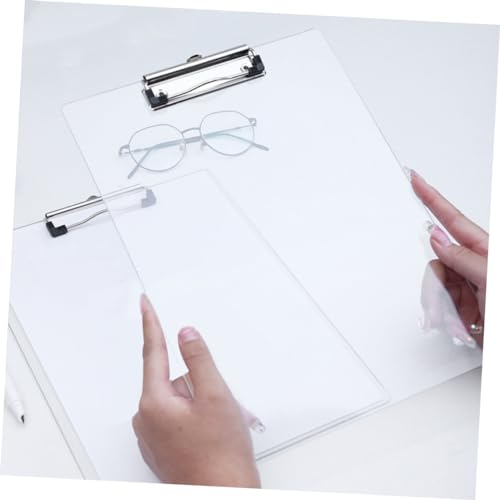 Presse-papier de bureau DOITOOL transparent pour vos conférences - 3