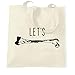 Tim and Ted San Valentine's Sacchetto Di Tote Facciamo Bone maleducato Pun Natural One Size