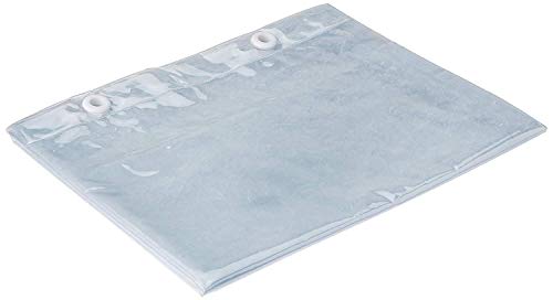 Yellow Weaves 0.30mm PVC AC Transparent Curtain (4.5 X 7 ft, Pack of 3)