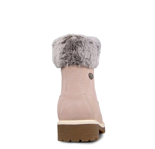 Image of Lugz womens Convoy Faux Fur Lace Up BootsFashion Boot