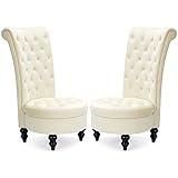 AVAWING Throne Royal Chair Set...