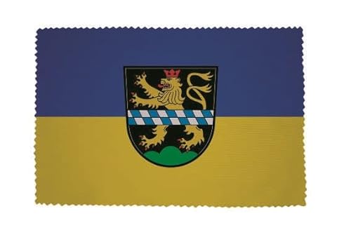 U24 Brillenputztuch Pleystein Fahne Flagge Glasreinigungstuch Microfasertuch