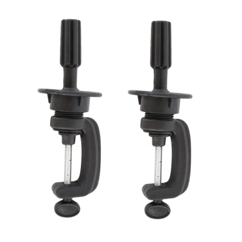 Healeved Hairdressing Practice Bracket Wig Holder Head Easy to Install Wig Stand Tripod Mannequin Head Hair Mannequ