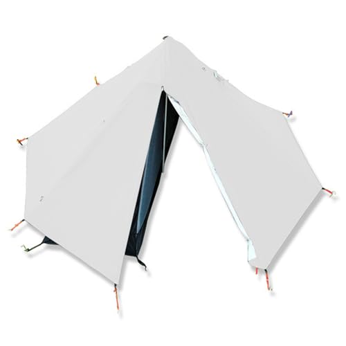 Sanfoelek Camping Teepee Tent Outdoor Pyramid Tent Single People Tipi Hot Tent for Camping Hiking