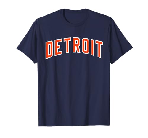 Vintage Detroit Men Detroit Retro Detroit Throwback T-Shirt T-Shirt