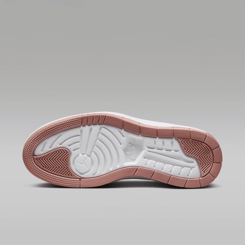 Air Jordan 1 Elevate High Women's Shoes (DN3253-601, Red Stardust/White/Black) Size 10.52