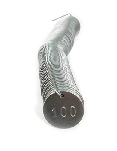 Numbered Aluminum Tags - Pick Your Set of 100, 500 or 1,000