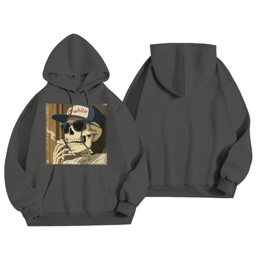 Halloween Print Hoodies for Men Oversized Casual Graphic Hoodies Loose Fit Pullover Top Fashion Clothes Party Vacation Travel4