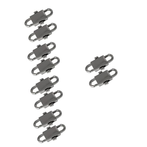 NUOBESTY - NUOBESTY 10pcs DIY Bag Chain Shortener Buckles Metal Adjustment Strap Lengthener for Purse Clutch Key Chain Accessories