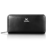 [FANTASY NAVI] 映画「五等分の花嫁」イタリアン レザー 財布 メンズ 長財布 YKK ラウンドファスナー (中野 四葉)