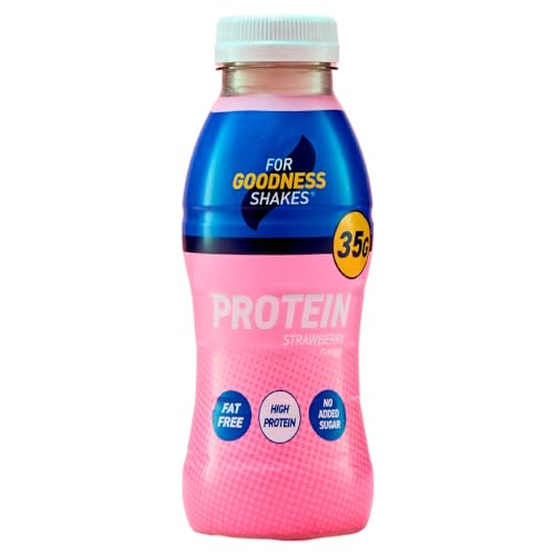 For Goodness Shakes Protein Strawberry Shake 330ml