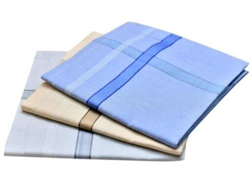 Cotton Handkerchief for Men, Women and Kids, Soft, Breathable and Absorbent, Multicolour, Pack of 12 - Review, Price and Buying Guide