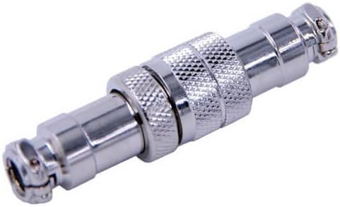 10pcs GX16 7 Pin Male to Female Connector Wiring Cable Connector Straight Plug