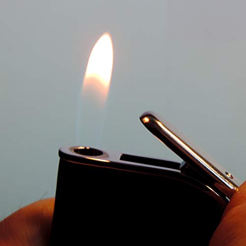 Superflaches Feuerzeug/Gasfeuerzeug mit SOFORTGRAVUR + VORSCHAU: Gravur 1 Vorname/Initialen oder 1 Wort auf der… – Bild 5
