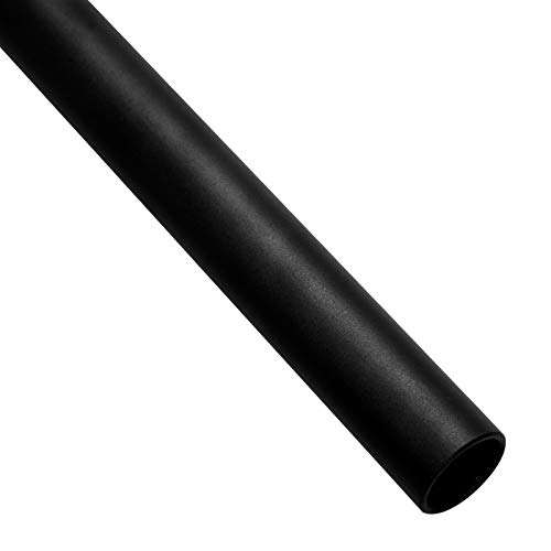 Topbuti Bike Seat Post Length 350mm 25.4mm Black Aluminum Alloy Bicycle Seat Post for Mountain MTB Road Bike Fixed Gear Bike Seatpost