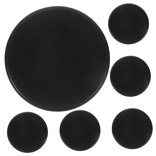 JOINPAYA Hockey Puck Set 6pcs Pu Hockey for Training Practice Games Lightweight for Indoor/Outdoor Use