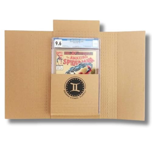 Gemini Wrap Mailer Boxes for Comics - 50 ct