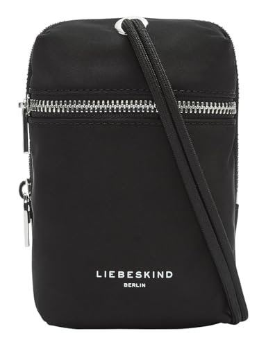 LIEBESKIND BERLIN Umhängetasche Handytasche Mobile Pouch Black schwarz