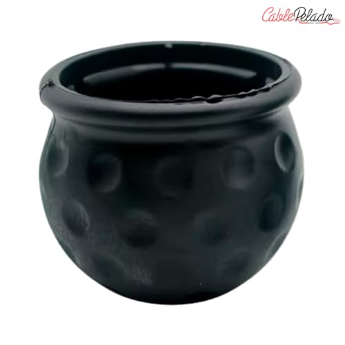 CABLEPELADO Gummiabdeckung für Anhängerkupplung, Durchmesser 50 mm, universell, schwarz, Schlag-, Wetter- und korrosionsbeständig, robuste Schutzabdeckung