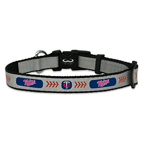 MLB Minnesota Twins Baseball Pet Collar, Toy, Reflective