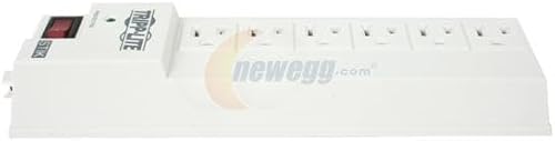 Miniatura 3 de Tripp Lite Regleta protectora contra sobretensiones de 6 tomas de ángulo recto, cable de 6 pies