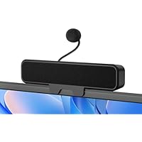 Plyee Audio Altavoces USB para Computadora con Micrófono