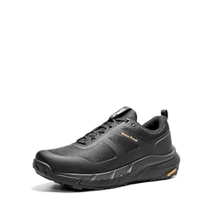 NORTIV 8 Men’s Waterproof Hiking Shoes Lightweight Trekking Walking Fashion Sneakers with Arch Support for Camping Tennis Outdoor Training StreamRunner