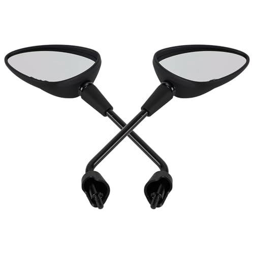 Espejo retrovisor izquierdo y derecho para motocicleta Vespa Primavera 125 repuestos negros